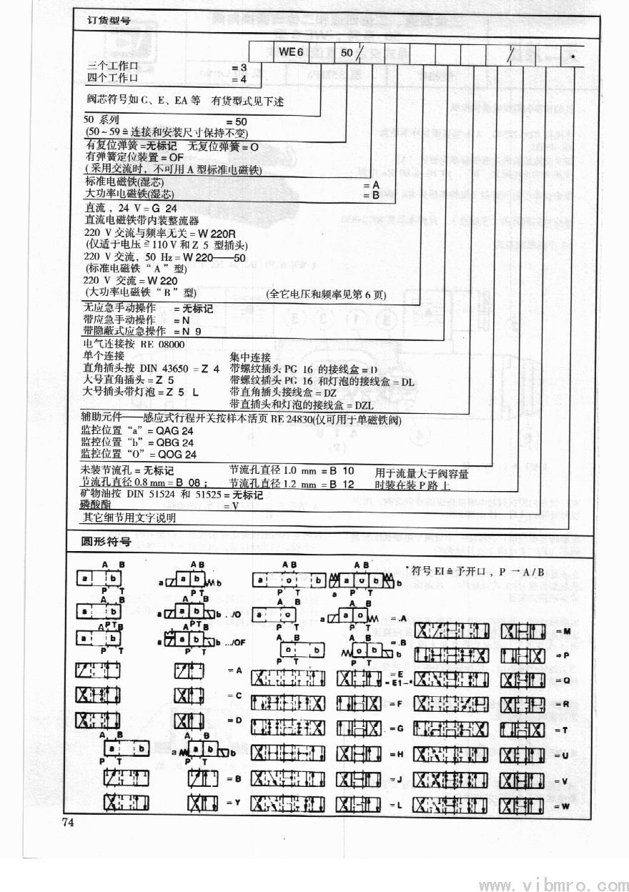 力士乐液压阀 天二液压